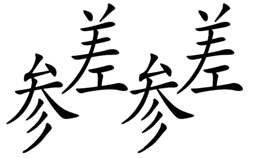 疯狂猜成语所有答案:参差不齐iiy成语查询