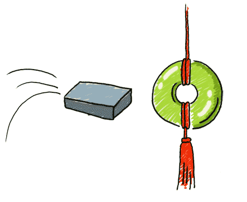 看图猜成语答案:抛砖引玉iiy成语查询